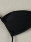 Eve | Solid Backless Bikini Set