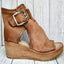 Sharon | Boho Style Heels With Buckle