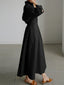 Brynn - Chic Polo Collar A-Line Swing Dress