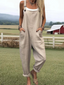 Loretta - Women's Vacation Retro Casual Wide Leg Jumpsuit