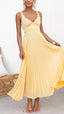 Aby - Yellow Maxi Dress