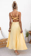 Aby - Yellow Maxi Dress