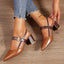 Nora | Orthopedic Strap Heels