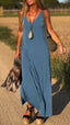 Evelyne | Elegant Long Sleeveless Dress
