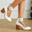 Paula | Boho Strap heels
