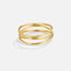 Infinity Loop - Gold Ring