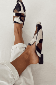 Mary | Animal Print Loafers