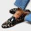 Jamie | Leopard Slipper