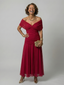 Calen | Off Shoulder Flow Midi Dress