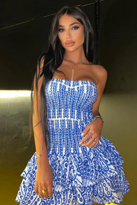 Cerys | Ruffle Mini Dress