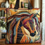 Artisan Tote Bag - Multicoloured Mosaic Horse