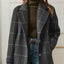Judith | Long Tweed Plaid Coat