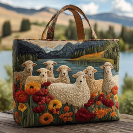 Artisan Bag - Sheep by the Lake