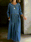 Clara | Peter Pan Collar Denim Dress