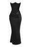 Victoria | Sophisticated Black Maxi Dress