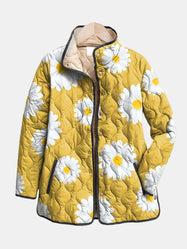 Sofia | Vintage Charming Floral Quilted Jacket