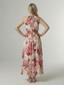 Sylin | Gathered Halter Midi Dress