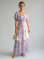 Vaelis |  Flutter Sleeve Midi Dress