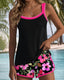 Valeria | Elegant Tankini with Short Floral