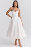 Luce | Satin Midi Dress