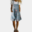 Joan | Vintage Washed Soft Cotton Feel Denim Floral Jumpsuit