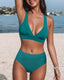 Hilary | High-Waisted Swimsuit in a Sleek Solid Design