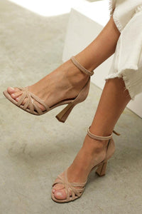 Holly | Open Toe Heels