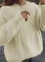 Caitlyn | Stylish Ribbed Knit Sweater