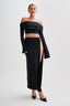 Camryn - Slinky Off Shoulder Crop Set