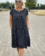 Beth |  Summer Dress With Round Neck And Beautiful Print