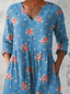 Mabel | Long V-Neck Blouse