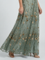 Selora | Halter Bloom Flow Maxi Dress