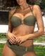Nora | Removable Halterneck Bikini in Solid Color