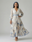 Rielle | Pleated Wrap Midi Dress