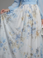 Augusta | V Neck Sheer Bodice Floral Maxi Dress