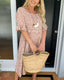 Morgane | Chic and light polka dot midi dress