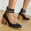 Paula | Boho Strap heels