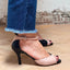 Sandra | Open Toe Heels
