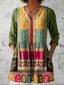 Jacinda | Long V-Neck Blouse