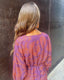 Celestine | Elegant Dress with Vintage Print and Long Sleeves