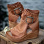 Sharon | Boho Style Heels With Buckle