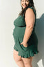 Mary | Swimsuit with ruffles and bust support