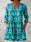 Beatrix | Long V-Neck Blouse