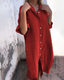 Melany | Front Button Dress