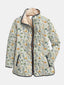 Nola | Enchanting Floral Print Quilted Jacket