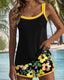 Valeria | Elegant Tankini with Short Floral