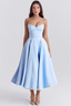 Luce | Satin Midi Dress