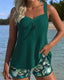 Carla | Striped Swimsuit with Beach Shorts