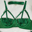 Amanda | Alluring 4-Piece Lace Lingerie Ensemble