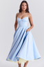 Luce | Satin Midi Dress